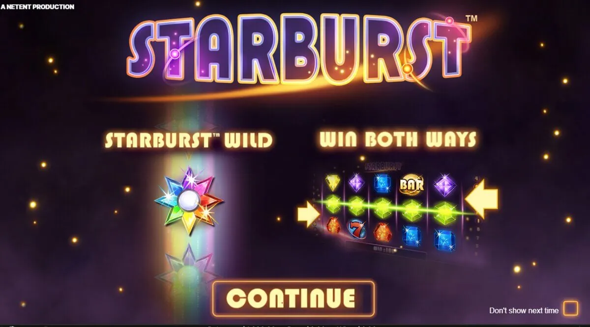 Starburst by Netent
